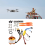 2212 2200KV Motor+30A ESC+6035 Propeller+Propeller Protector Electric 4