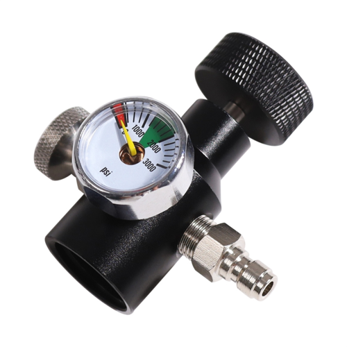 Kit de conector adaptador para cilindro de tanque de CO2, cilindro de CO2 com rosca TR21-4 1
