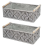 Macrame Storage Basket Boho Decor Baskets for Organizing Woven Decorat 2