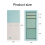 Portable Blank Sticky Notes, Self-Stick Index Tabs Organizer for Plann 3