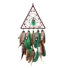 Dream Catcher, Handmade Feather Decoration, Dreamcatcher for Wall Hang