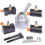 Mini Torno Suporte de ferramentas de troca rápida e suporte de ferramentas Multifid Tool Hold 9