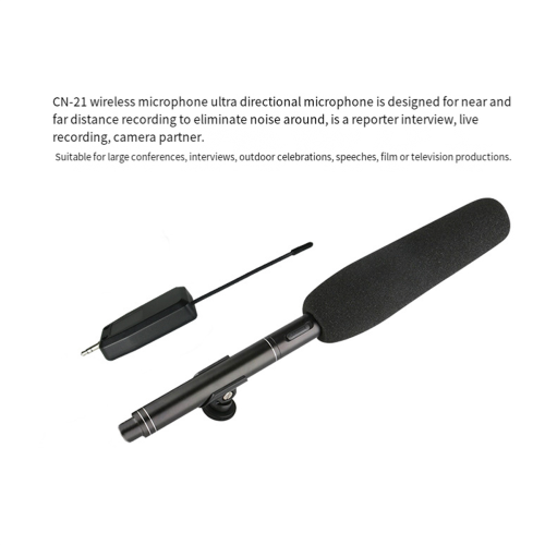 Professional Wireless Condenser Microphone Interview Recording Vlog Li