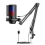 Gaming RGB Recording Microphone with Adjustable Arm Stand USB Desktops 2