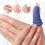20 st rörformade fingerbandage, fingerskydd, mjuka, elastiska, andningsbara, 4