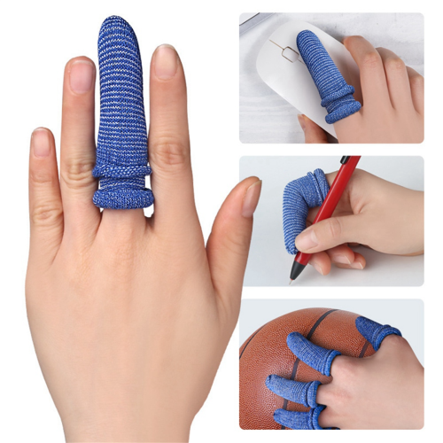 20 st rörformade fingerbandage, fingerskydd, mjuka, elastiska, andningsbara, 2