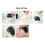 Cute Snail Soap Dispenser for Kitchen Bathroom Etc. (120ML) (Black) 4