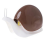 Cute Snail Soap Dispenser for Kitchen Bathroom Etc. (120ML) (Black) 11