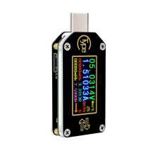 TC66C Type-C PD Trigger USB Voltmeter Amperemeter Spænding 2-vejs Strømstyrke