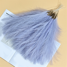 Artificial Reed Pampas Bouquet Artificial Pampas Grass 16.9 Inch Pampa