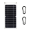 6W solpanel USB solcelle udendørs vandretur batteriopladersystem Sola 3