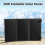 30W Portable Foldable Solar Panel Charger for Outdoor Camping Solar Ba 2