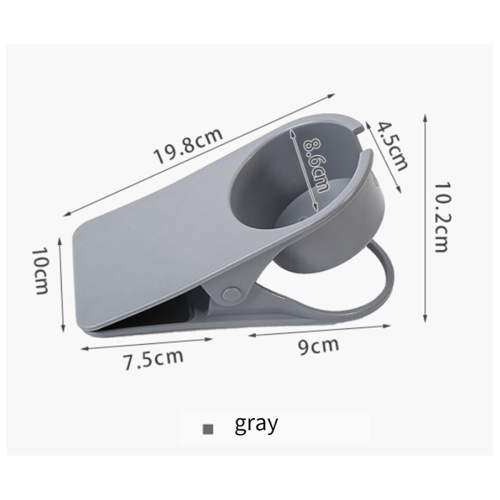 Drink Cup Holder Table Side Water Cup Shelf Office Desktop Computer De 2