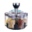 6-Jar Revolving Spice Rack Organizer, Spinning Countertop Herb and Spi 3