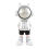 Cute Silver Astronaut Decor Cool Astronauts in Modern Suits, Hands in 1