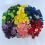 1200-1500Pcs Resin Buttons Sewing Button Assorted Sizes for Sewing DIY 6