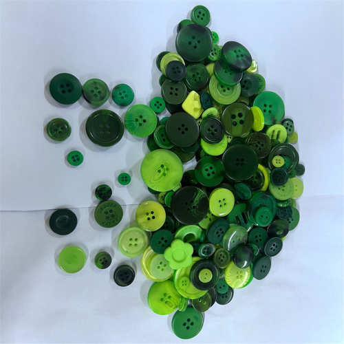 1200-1500Pcs Resin Buttons Sewing Button Assorted Sizes for Sewing DIY 1