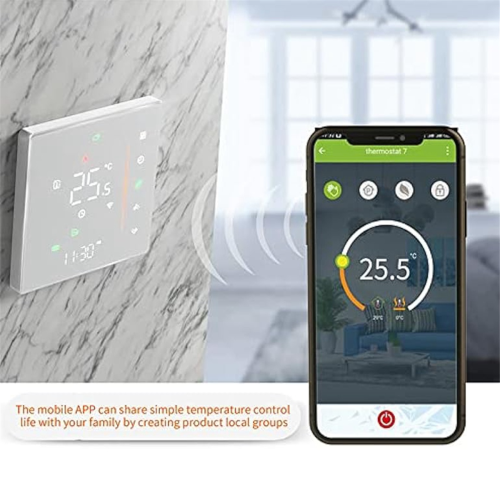 WiFi Smart Thermostaat Temperatuurregelaar Wekelijks Programmeerbaar Ondersteuning 2