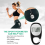 Pedometer for Walking, Portable Walking Pedometer 3D Step Counter, Sim 6