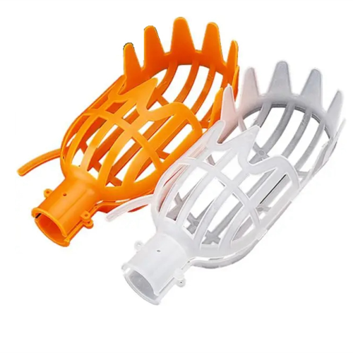 2PCS Basket Fruit Picker Head Plastic Fruit Picking Tool Catcher Agric