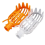 2PCS Basket Fruit Picker Head Plastic Fruit Picking Tool Catcher Agric 2