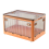 Collapsible Storage Bins with Clear Doors Foldable Stackable Storage B 2