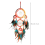 Handwoven Five Ring Colorful Feather Dream Catcher Net, Wall Decoratio 3