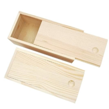 Wood Storage Box - Versatile and Stylish Organizer for Home and Office
