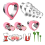 15 Pieces Heart Cookie Cutter Set 9 Sizes Heart Shaped Cookie Cutter, 2