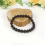 About 126Pcs 6mm Natural Gemstone Beads Black Agate Beads Round Loose 8