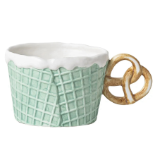 Creative Cookie Water Cup Cute Ceramic Mug Office Afternoon Tea Coffee