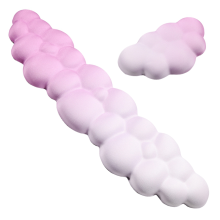 Keyboard Wrist Rest Cloud Shape Wristpad Mouse Leather Wrist Stand Erg