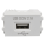 Mobiltelefonladdningspanel USB-strömmodul 220V-uttag 5V-transformator 1