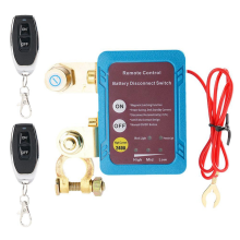 12V 240A Fjärrstyrd batterifrånkopplingsbrytare Automatisk strömavstängning