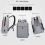 Tablet Backpack for Tablet 15.6 Inch Tablet Case Storage Bag Red 4