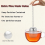 2Pcs Tea Infuser, Stainless Steel Tea Strainer, Ball Mesh Tea Strainer 4
