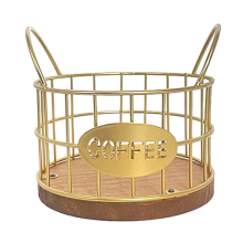CoffeePod Holder Coffee Pod Containers Coffee Bar Accessories Metal Co