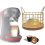 CoffeePod Holder Coffee Pod Containers Coffee Bar Accessories Metal Co 6