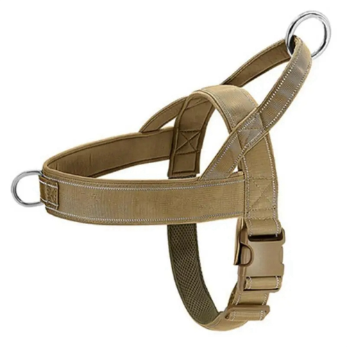 Nylon Durable Dog Harness No Pull Pet Harness with Handle Reflective T 1