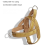 Nylon Durable Dog Harness No Pull Pet Harness with Handle Reflective T 5