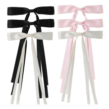 Hair Bow for Women, Dots Hair Bows for Girls, Chain Bows for Hair, Bow
