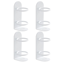 4 Packs Electric Toothbrush Holder, Black Holder Wall Mounted Stand-B