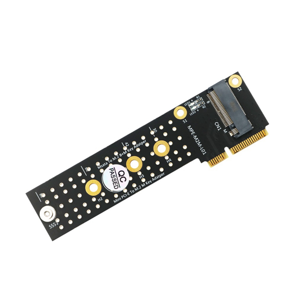 M.2 (Ngff) Nvme Ssd To Mini Pcie Converter Card Mini Pci-E To M.2 M-Ke 4851282193685