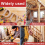 Aluminum Alloy 3D Multi-Angle Measuring Ruler, Precision 22.5- 90 Wo 8