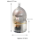 Rotating Makeup Brush Holder Organizer with Lid 360Rotating Dustproof 3
