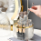 Rotating Makeup Brush Holder Organizer with Lid 360Rotating Dustproof 6