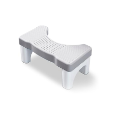 Tabouret de toilette accroupi, tabouret de toilette portable en plastique pour adultes, adulte