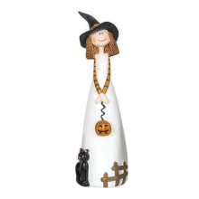 Halloween Witch Figurines and Statues Home Decor Resin Witches Cute El