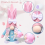 Easter Gnome Bunny - 2Pcs Handmade Swedish Tomte Plush Rabbits with Ea 6