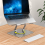 Laptop Stand Foldable 360 Rotatable Notebook Holder Liftable Aluminum 3